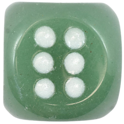 Green Aventurine Dice Carving