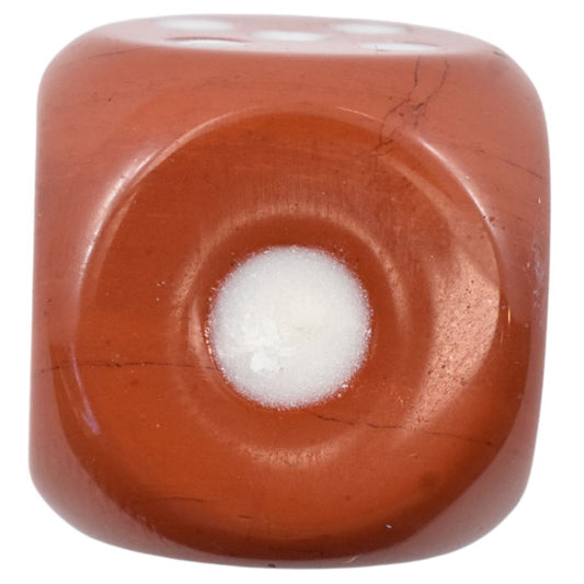 Red Jasper Dice Carving