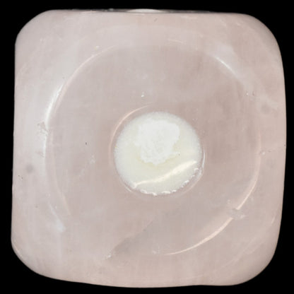 Rose Quartz Dice Carving