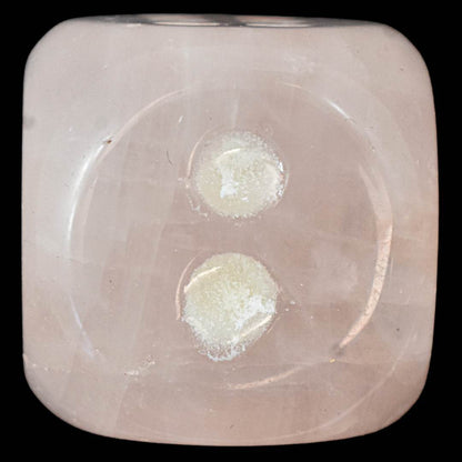 Rose Quartz Dice Carving