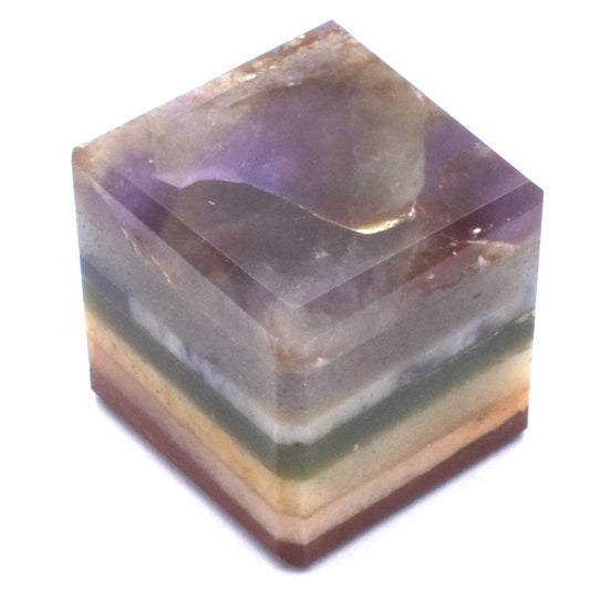 Sacred Geometry Set Chakra Engraved Stone Set