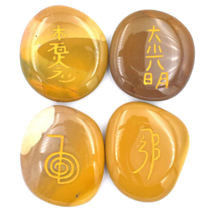 Yellow Mookaite Reiki Set