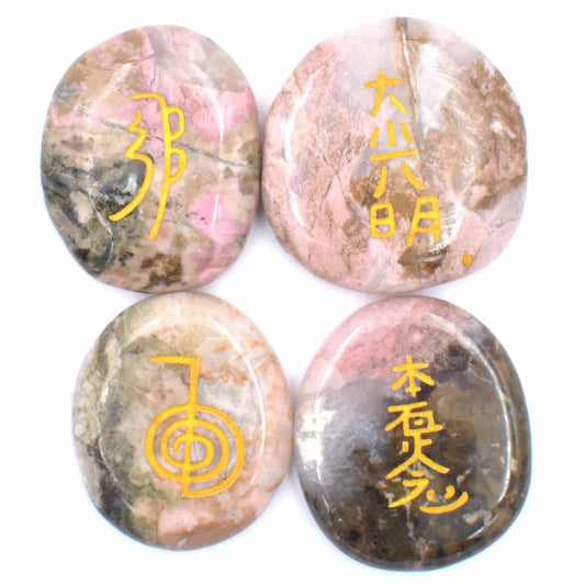 Rhodonite Reiki Set
