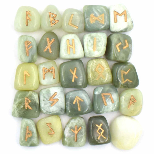 New Jade Rune Stones