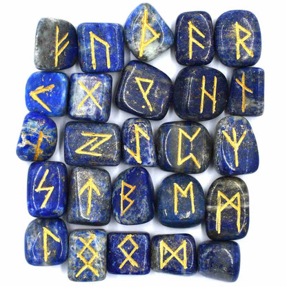 Lapis Lazuli Rune Stones