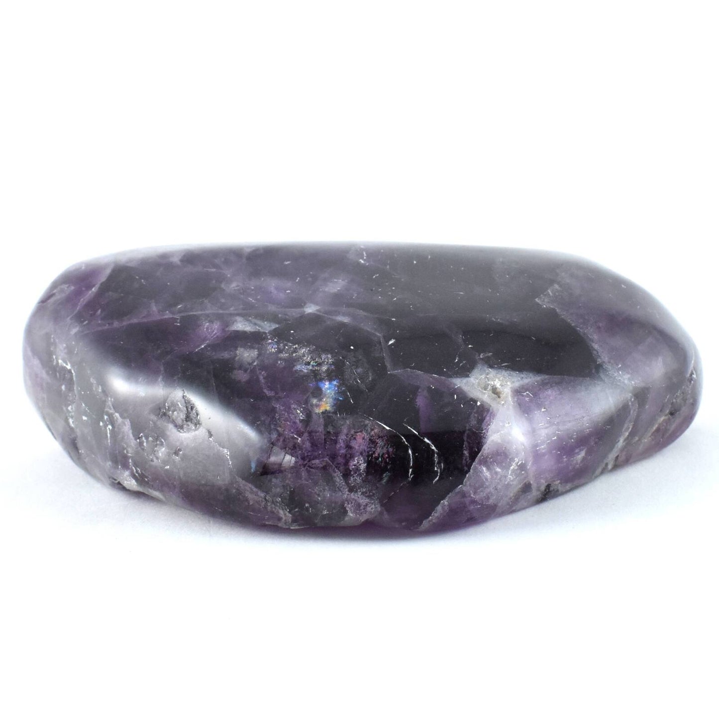 Purple Fluorite Freeform Dome Shape Carving