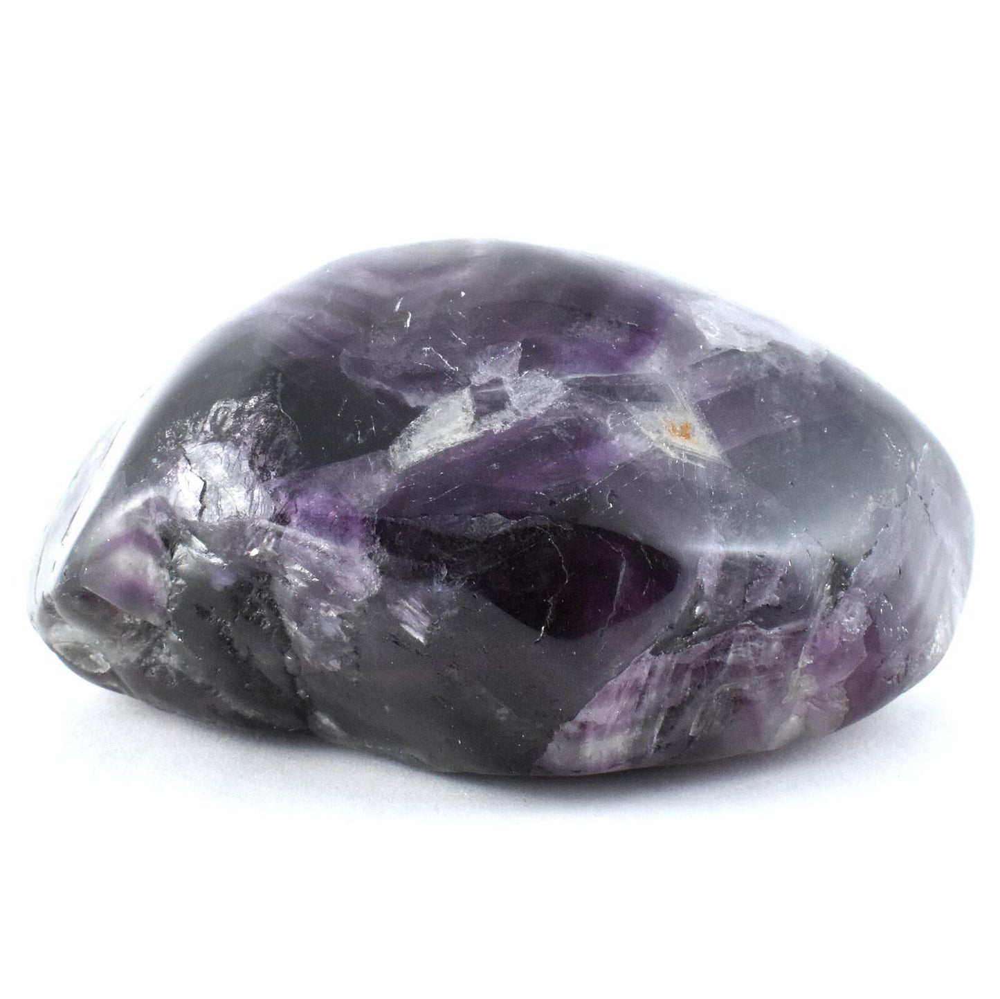 Purple Fluorite Freeform Dome Shape Carving