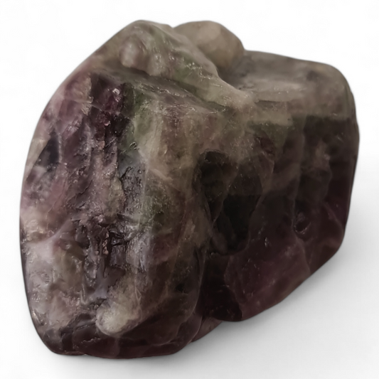 Rainbow Fluorite Freeform Dome Shape Carving