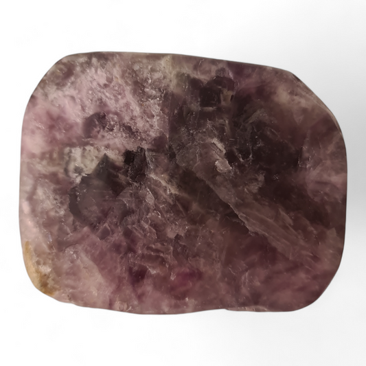 Rainbow Fluorite Freeform Dome Shape Carving