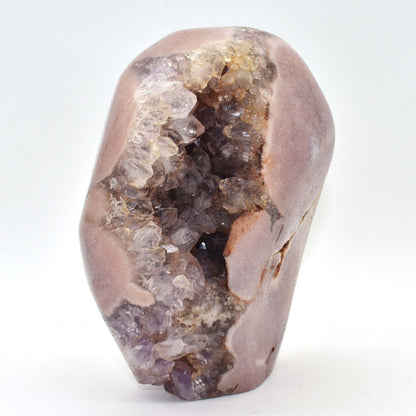 Pink Amethyst Freeform Shape Carving