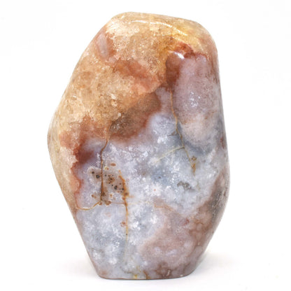 Pink Amethyst Freeform Shape Carving