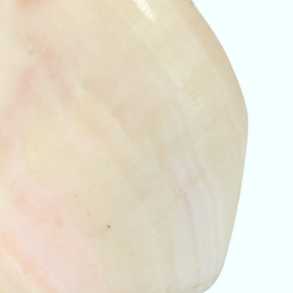 Pink Aragonite Freeform Shape Carving