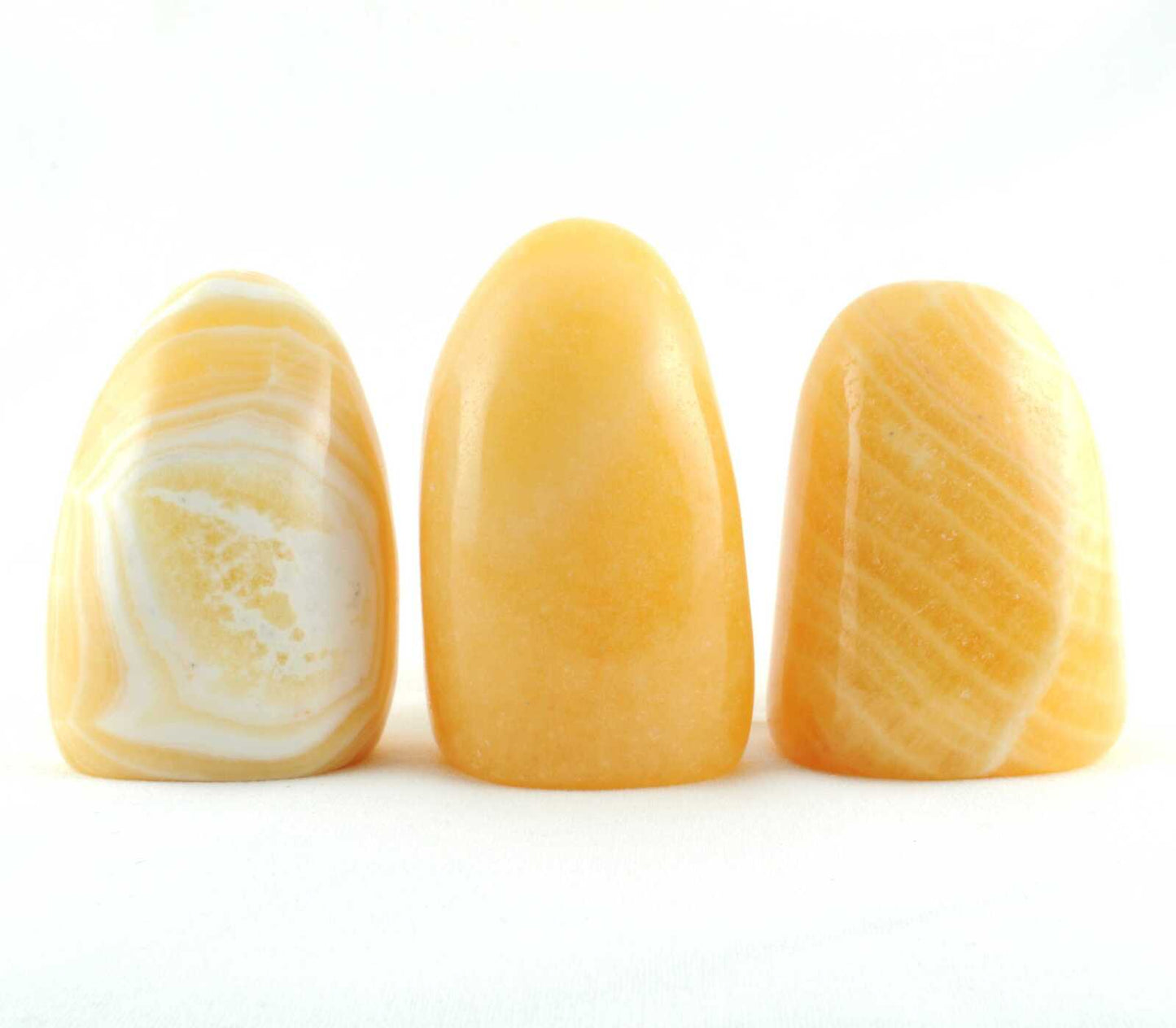 Yellow Aragonite Freeform Shape Carving