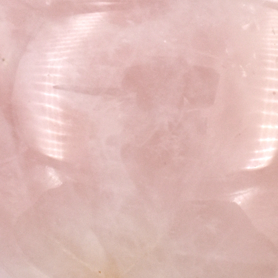 Rose Quartz Heart Carving [Large - Type 1]