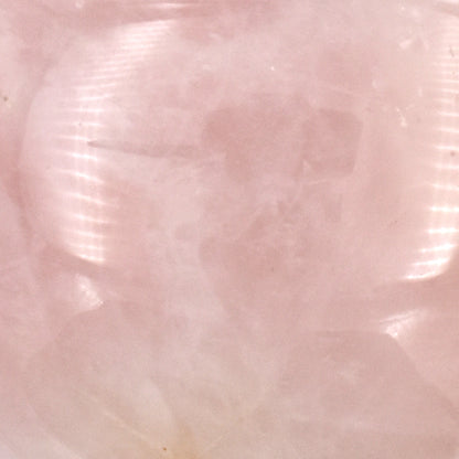 Rose Quartz Heart Carving [Large - Type 1]