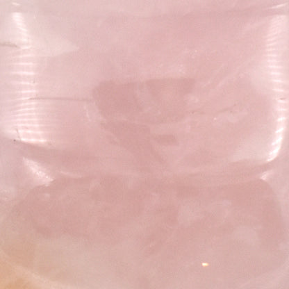 Rose Quartz Heart Carving [Large - Type 2]
