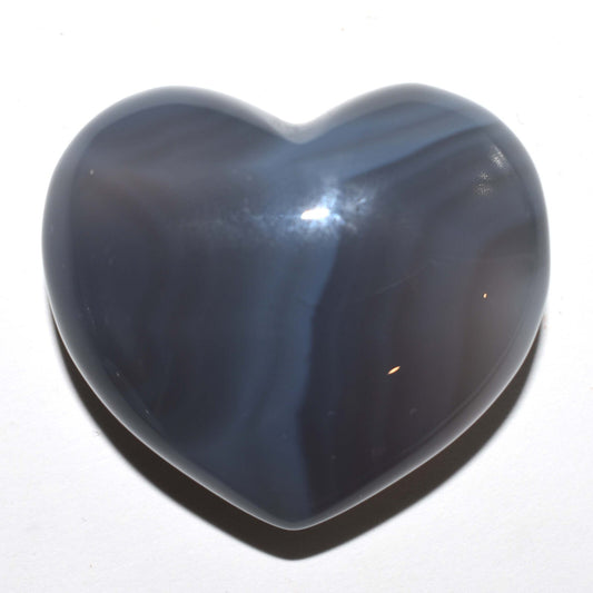 Agate Heart Carving [Medium]