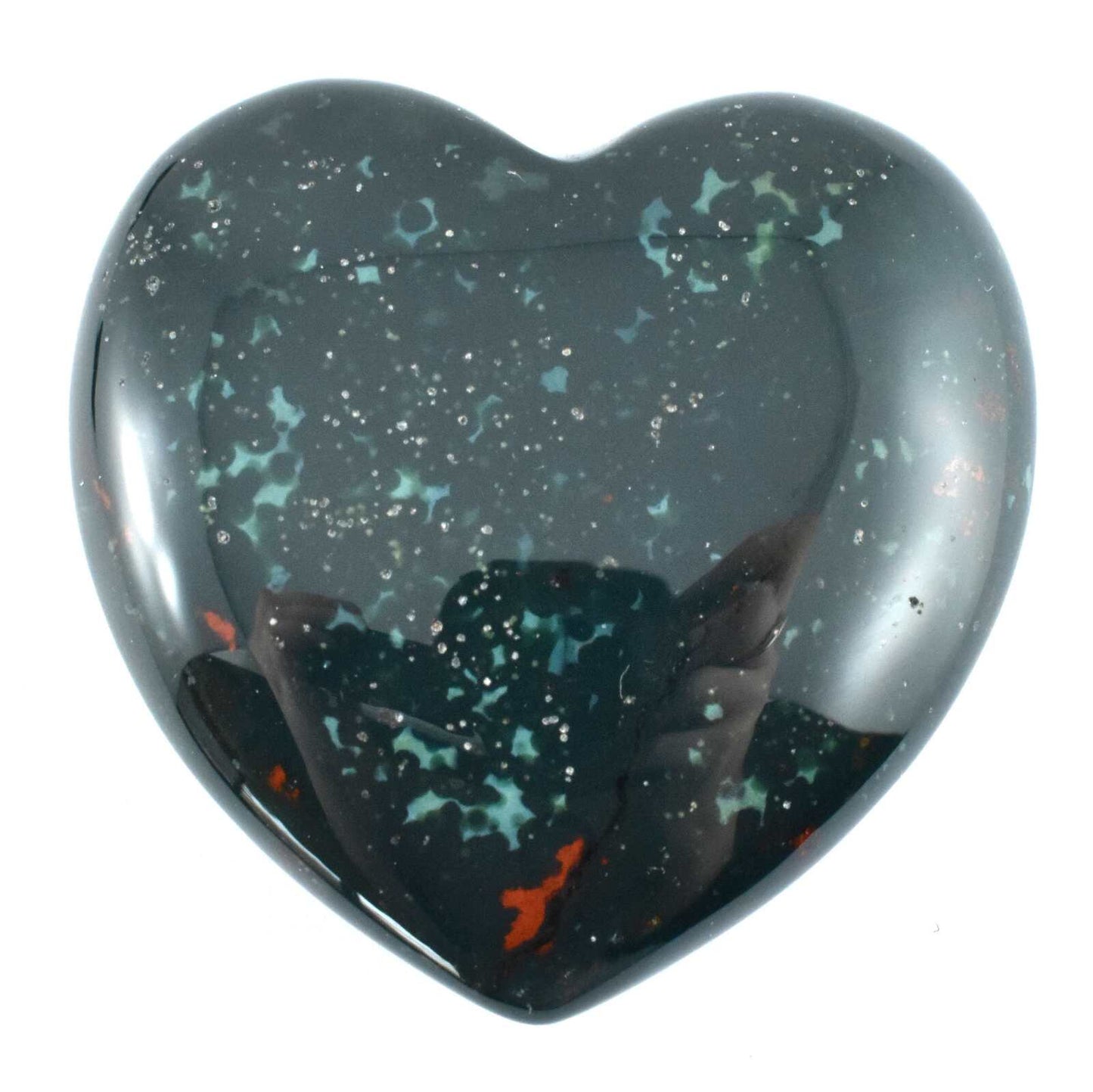 Bloodstone Heart Carving [Medium]