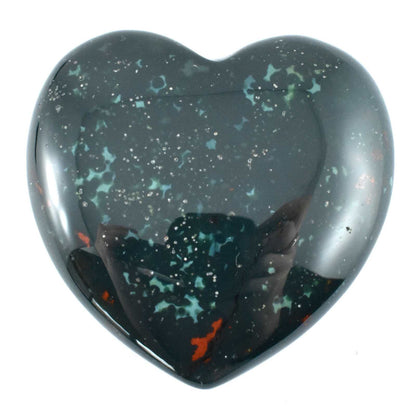 Bloodstone Heart Carving [Medium]