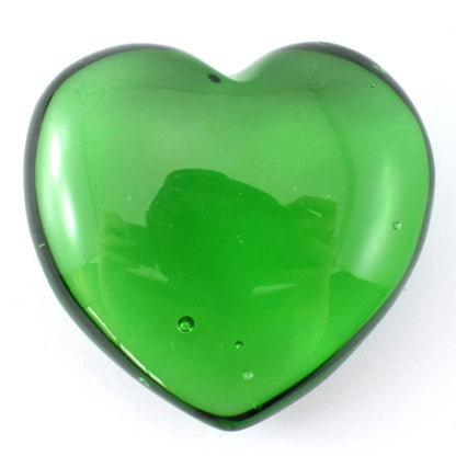 Green Obsidian Heart Carving [Medium]