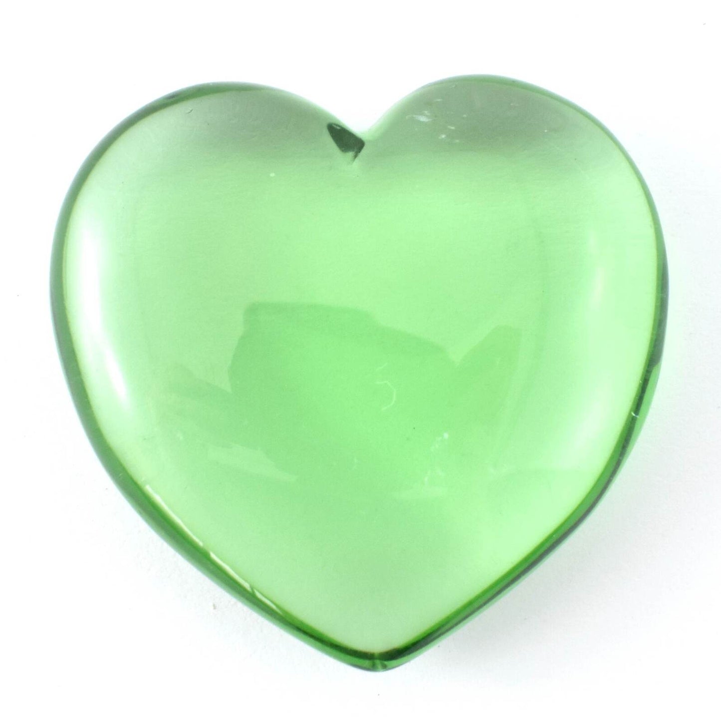 Green Obsidian Heart Carving [Medium]