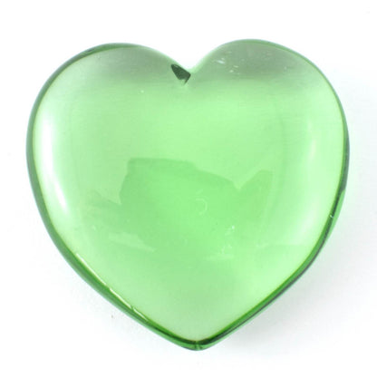 Green Obsidian Heart Carving [Medium]