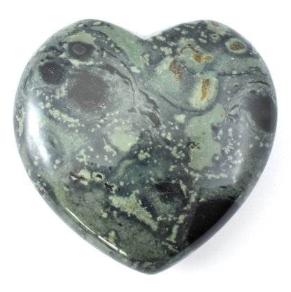 Kambaba Jasper Heart Carving [Medium]