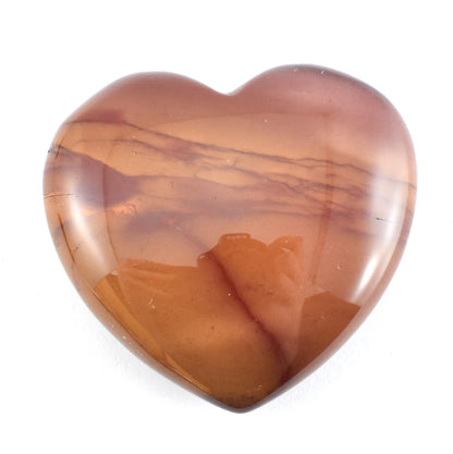 Red Mookaite Heart Carving [Medium]