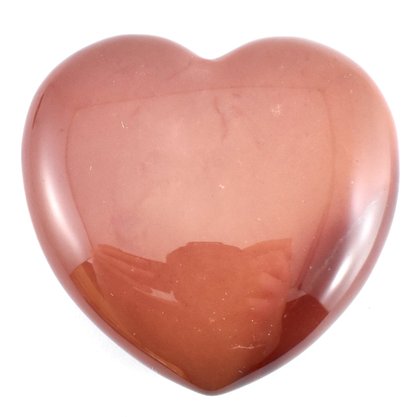 Red Mookaite Heart Carving [Medium]
