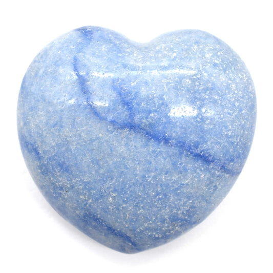 Blue Aventurine Heart Carving [Medium]