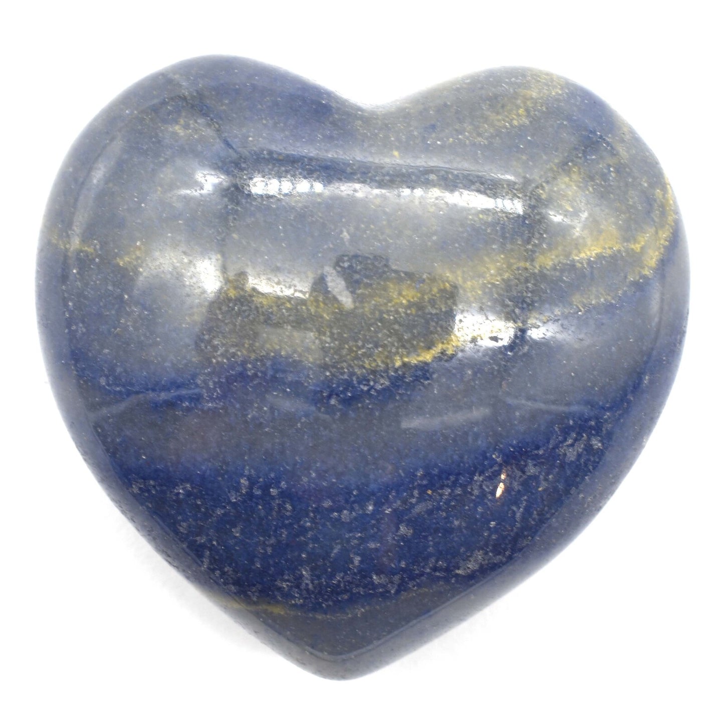 Blue Aventurine Heart Carving [Medium]
