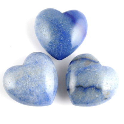 Blue Aventurine Heart Carving [Medium]