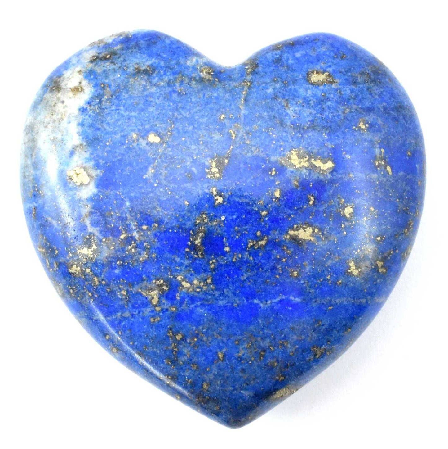 Lapis Lazuli Heart Carving [Medium]