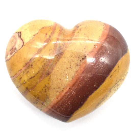 Mookaite Heart Carving [Medium]