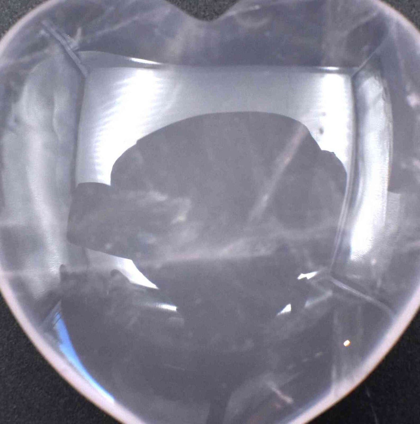 Pink Quartz Heart Carving [Medium]