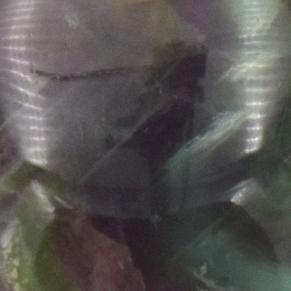 Rainbow Fluorite Heart Carving [Medium]