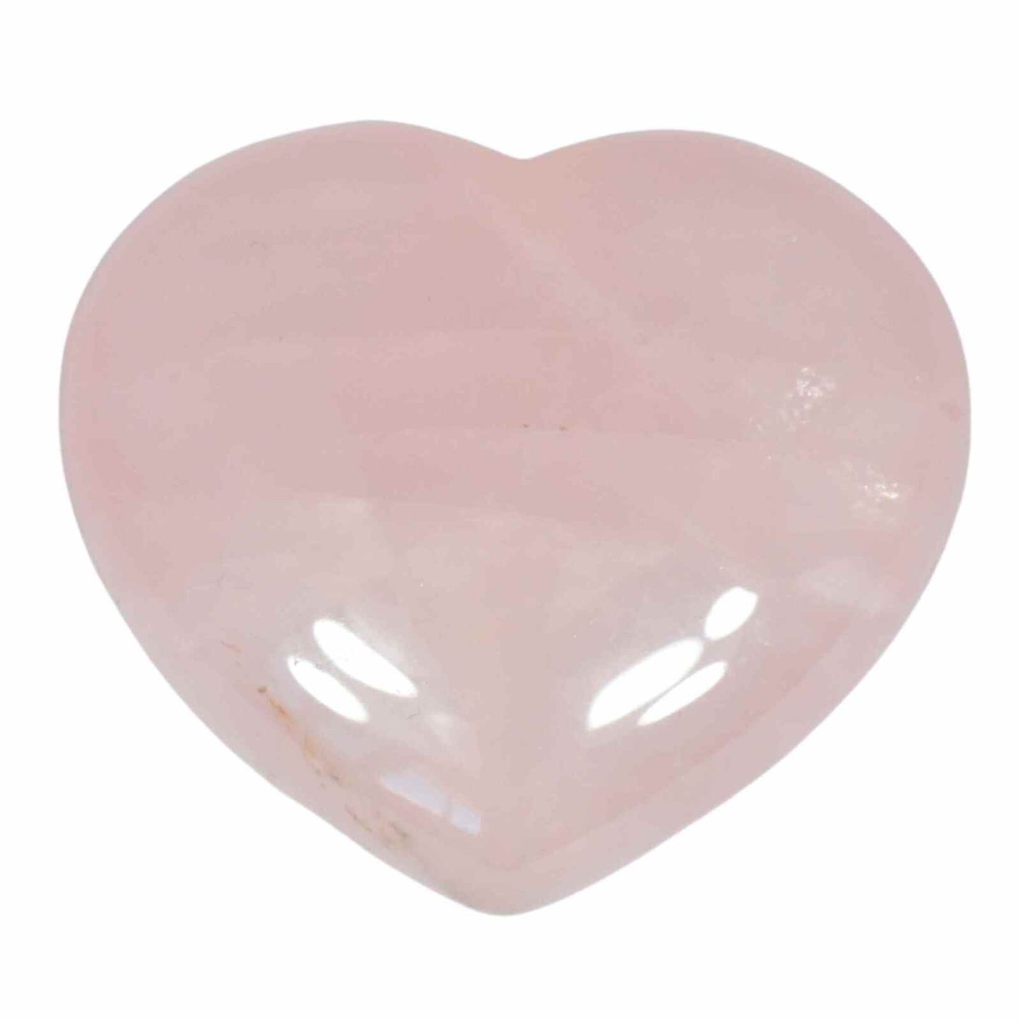 Rose Quartz Heart Carving [Medium]