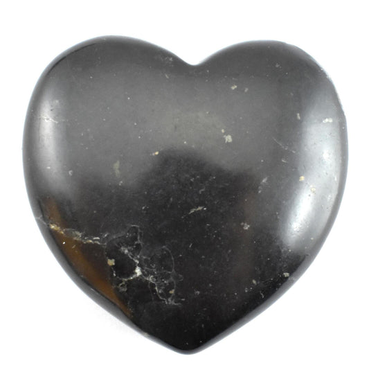 Shungite Heart Carving [Medium]
