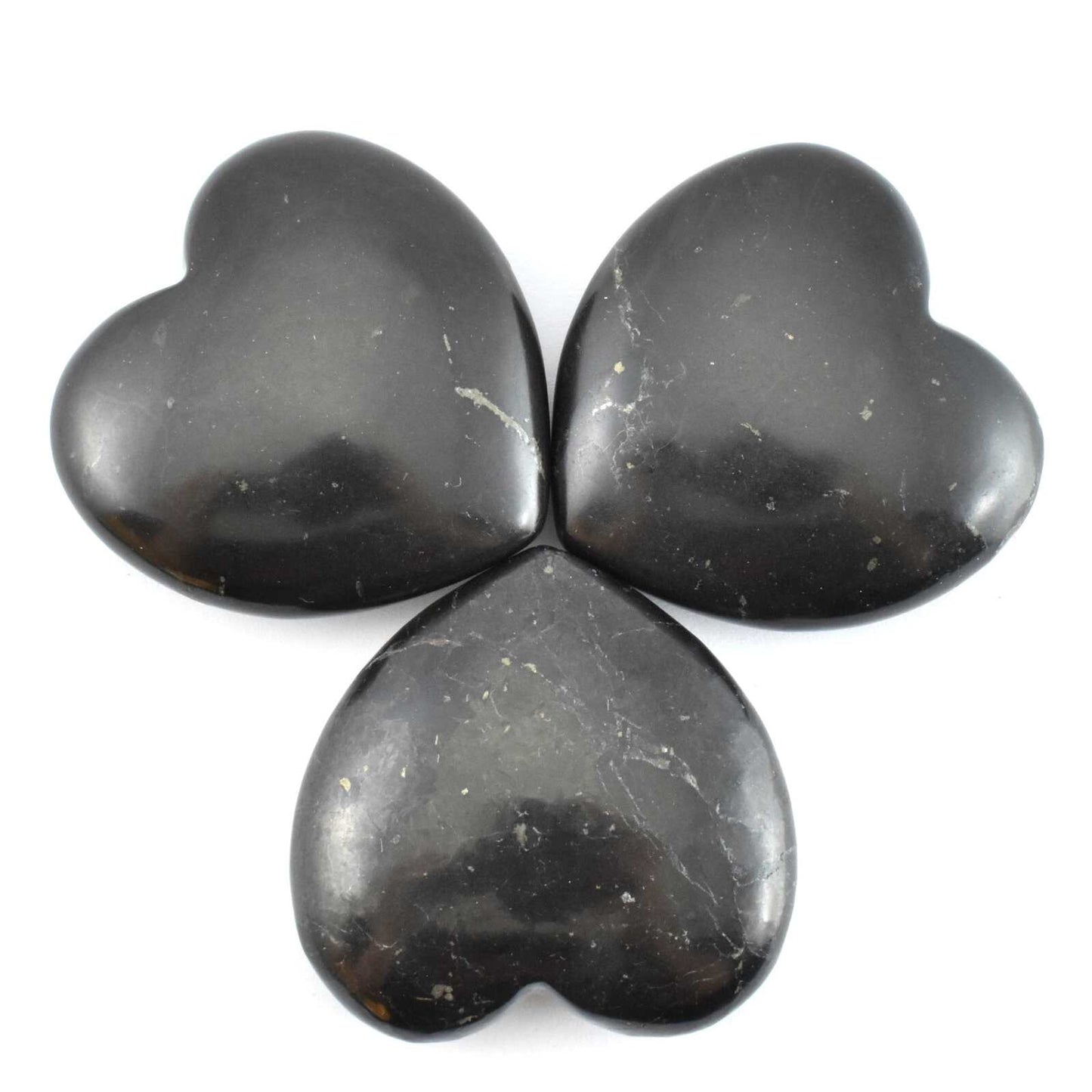 Shungite Heart Carving [Medium]