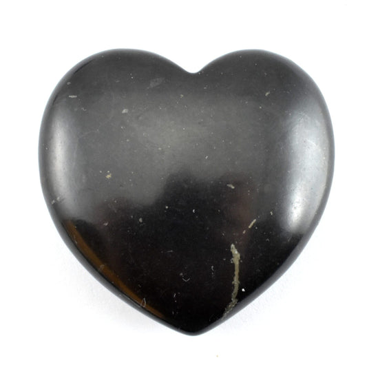 Shungite Heart Carving [Medium]