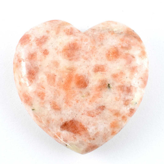 Sunstone Heart Carving [Medium]