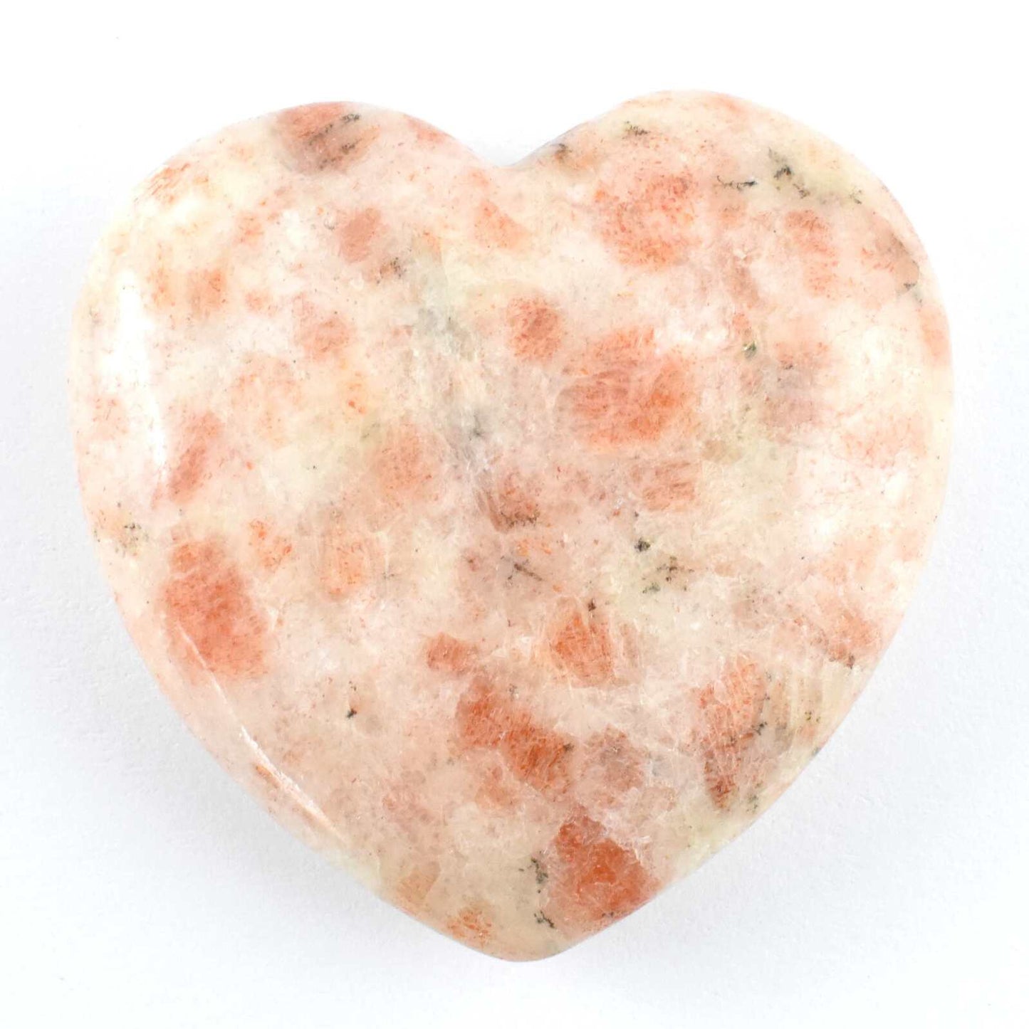 Sunstone Heart Carving [Medium]