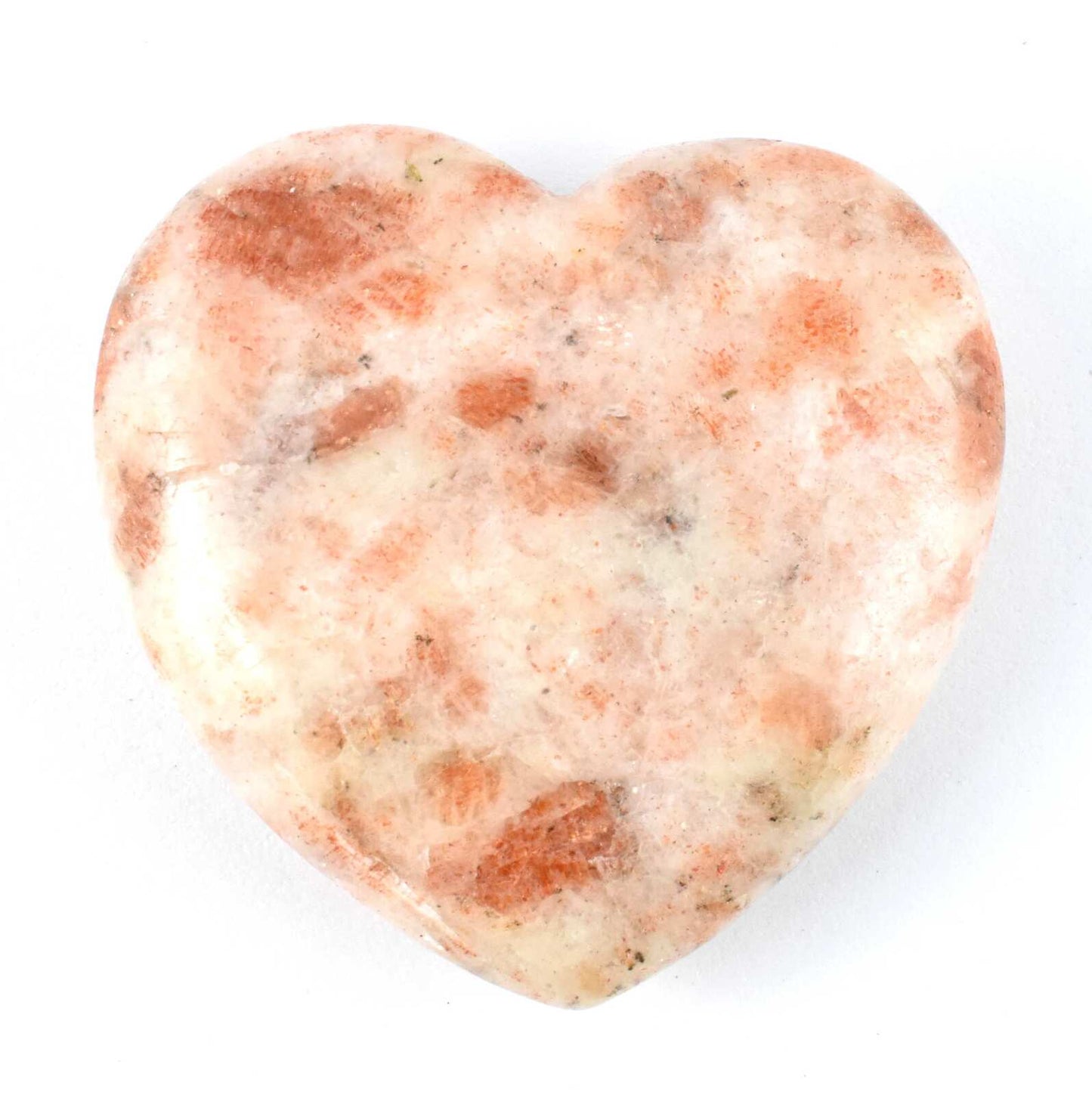 Sunstone Heart Carving [Medium]