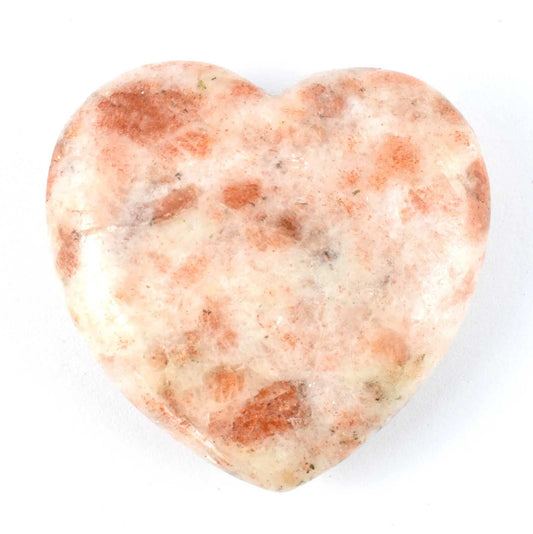 Sunstone Heart Carving [Medium]