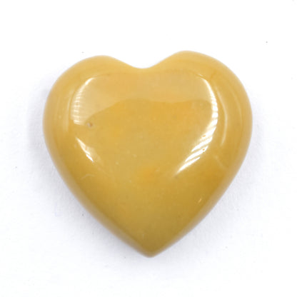 Yellow Mookaite Heart Carving [Mini - 5pcs]
