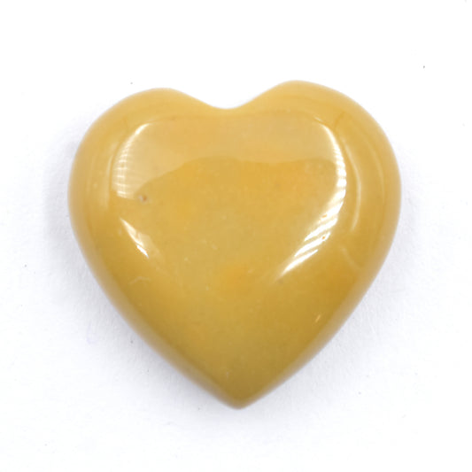 Yellow Mookaite Heart Carving [Mini - 5pcs]