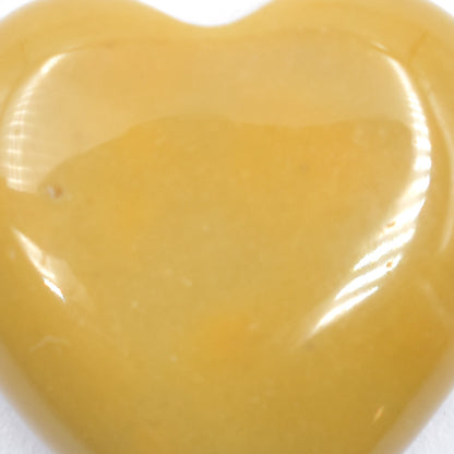 Yellow Mookaite Heart Carving [Mini - 5pcs]