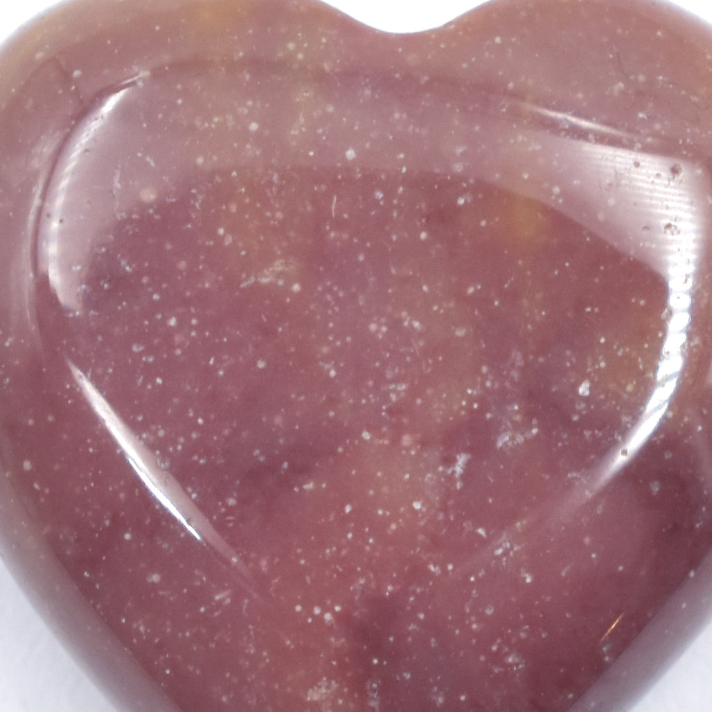 Red Mookaite Heart Carving [Mini - 5pcs]