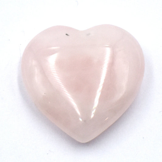 Rose Quartz Heart Carving [Mini -5pcs]
