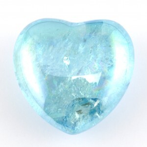 Aqua Aura Heart Carving [Small]